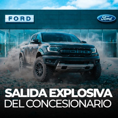 Salida explosiva del concesionario